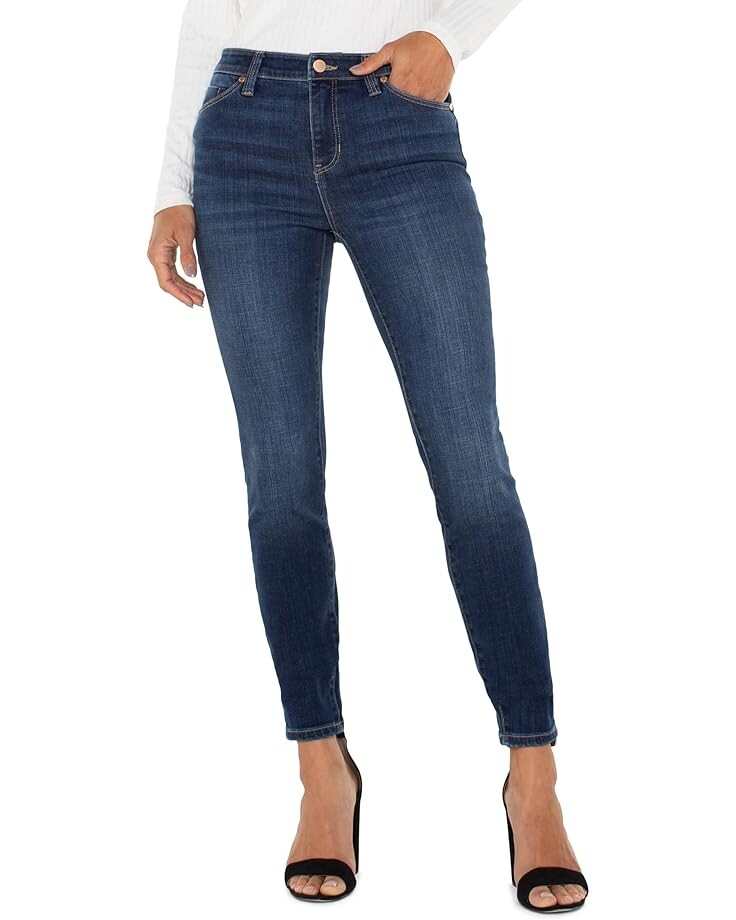 

Джинсы Liverpool Los Angeles Abby Skinny Mid Rise Premium Stretch Denim in Arroyo Coast, цвет Arroyo Coast