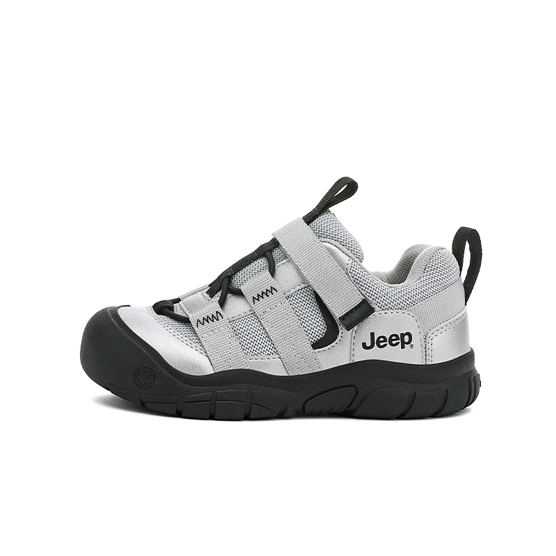 Anti Kick, Abrasion Resistant и Breathable низкие детские кроссовки для бега Teenagers Jeep, экрю — фото 3