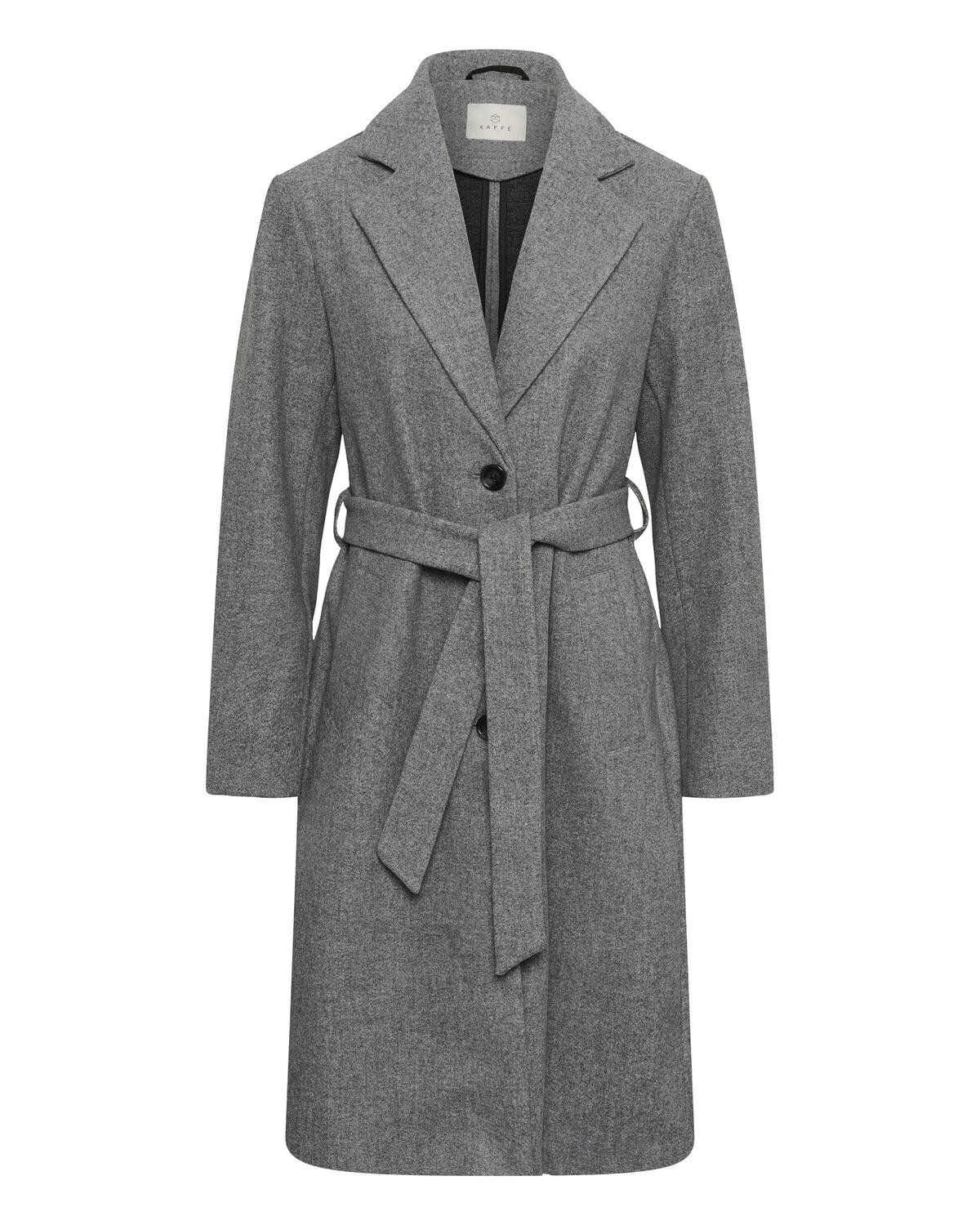

Kaffe Межсезонное пальто 'Saturn' в крапчато-сером цвете