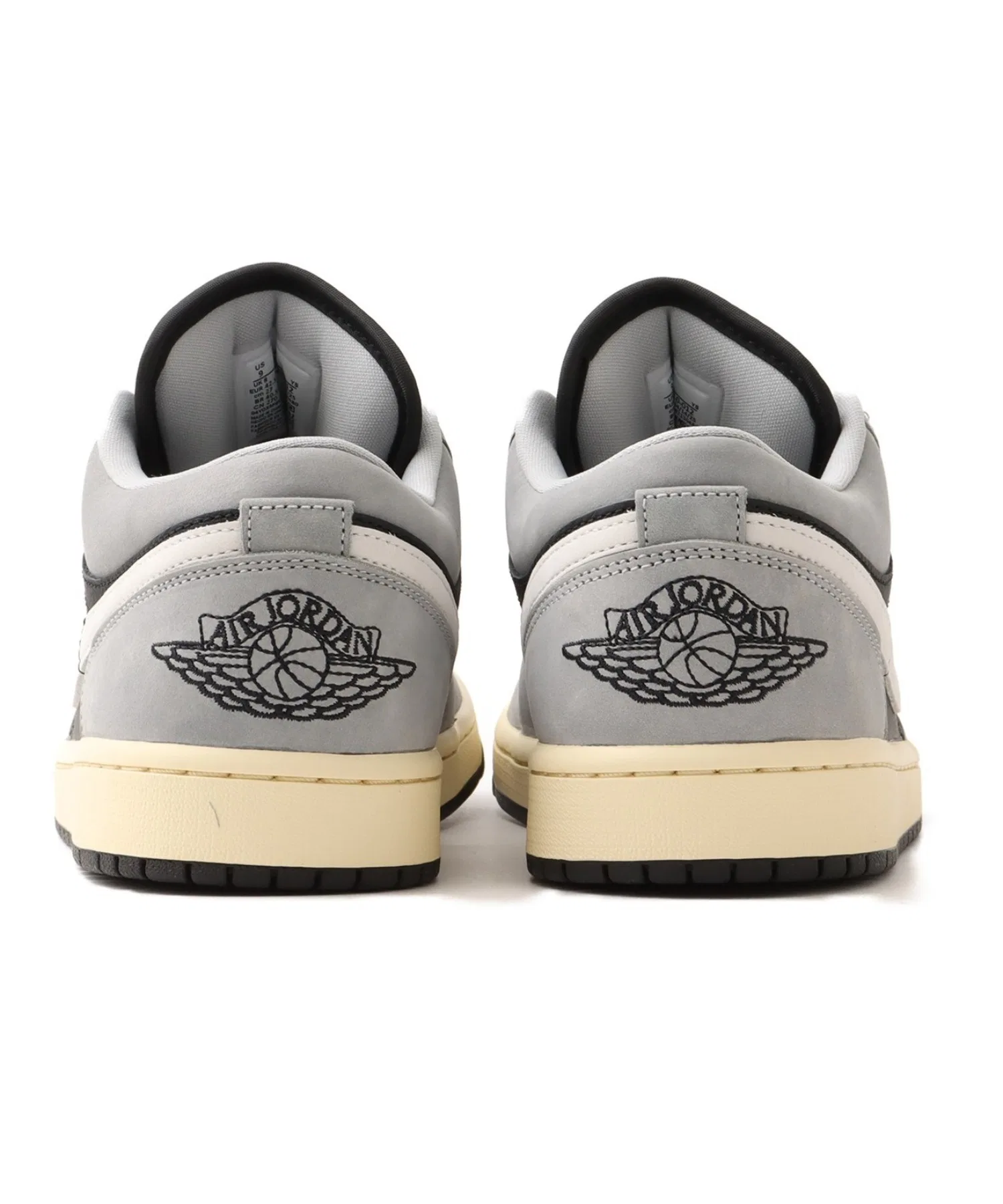 Мужские кроссовки Jordan Air Jordan 1 Low SE серые — фото 3