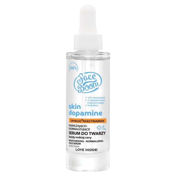 

Увлажняюще-нормализующая сыворотка для лица, 30 мл Faceboom Skin dopamine