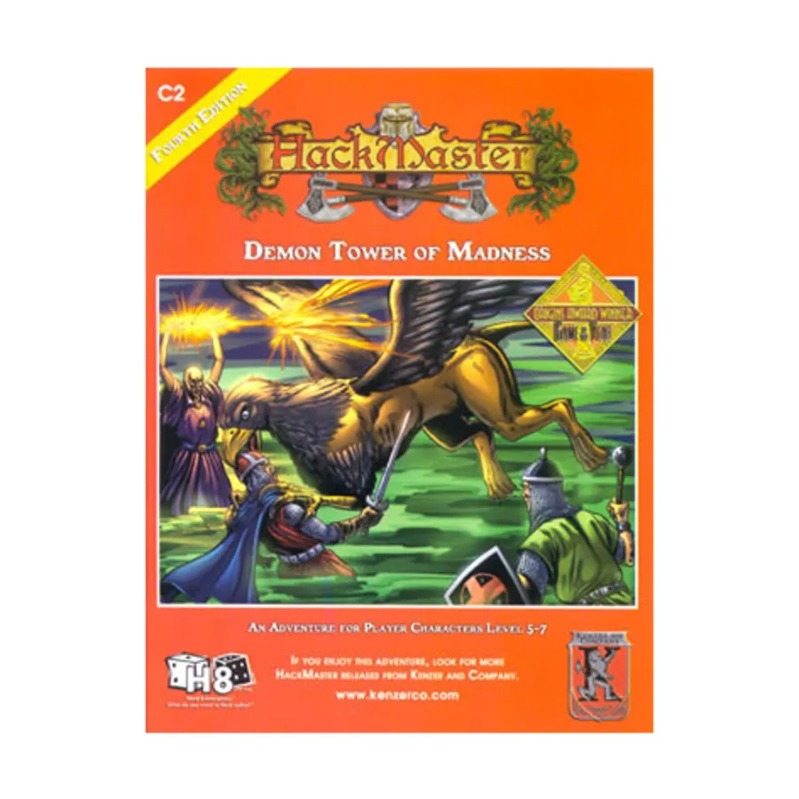 

Модуль Demon Tower of Madness, HackMaster (4th Edition)