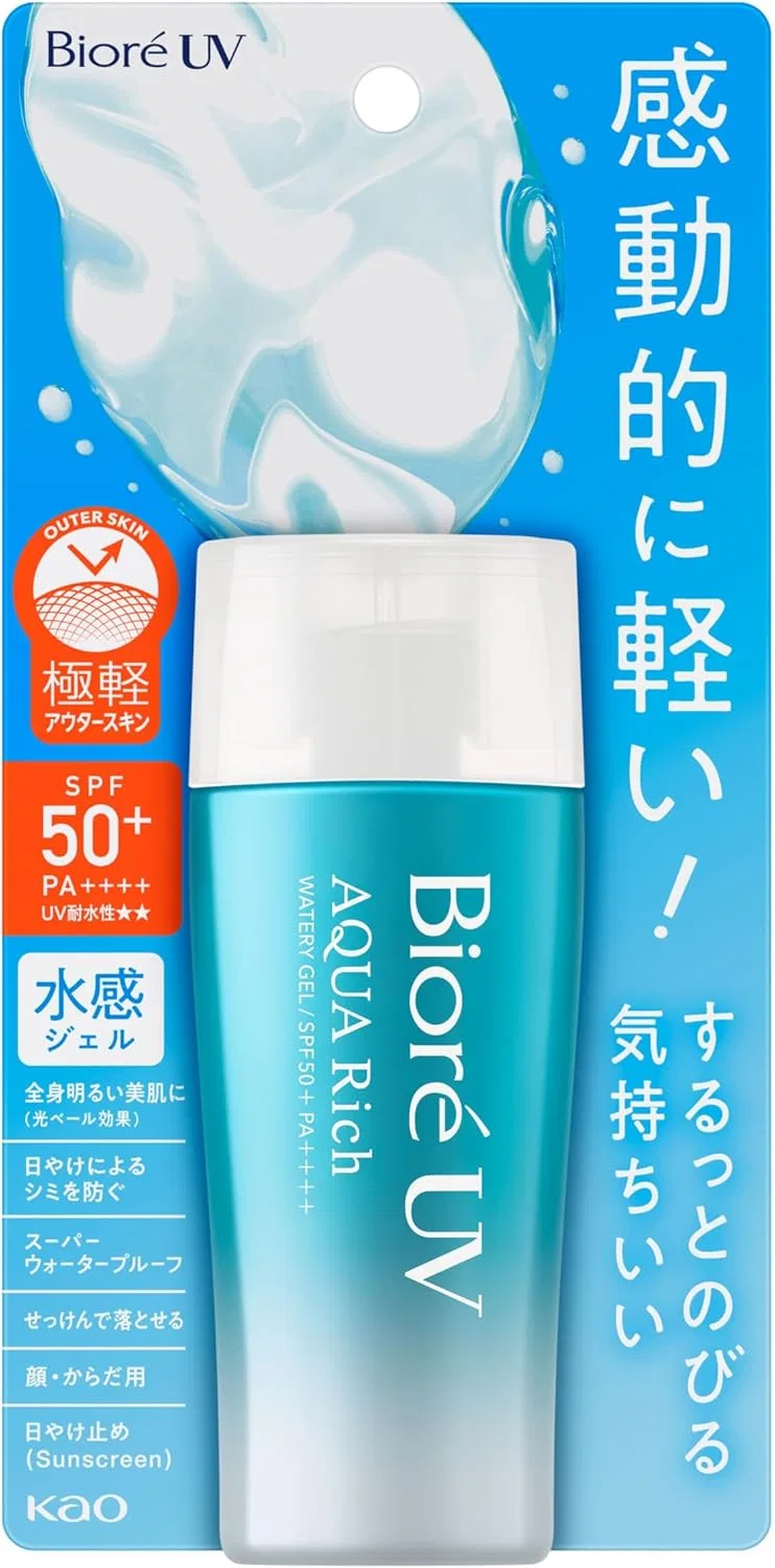 Солнцезащитный гель Biore UV Aqua Rich Water Gel SPF50+ PA++++ 70 мл