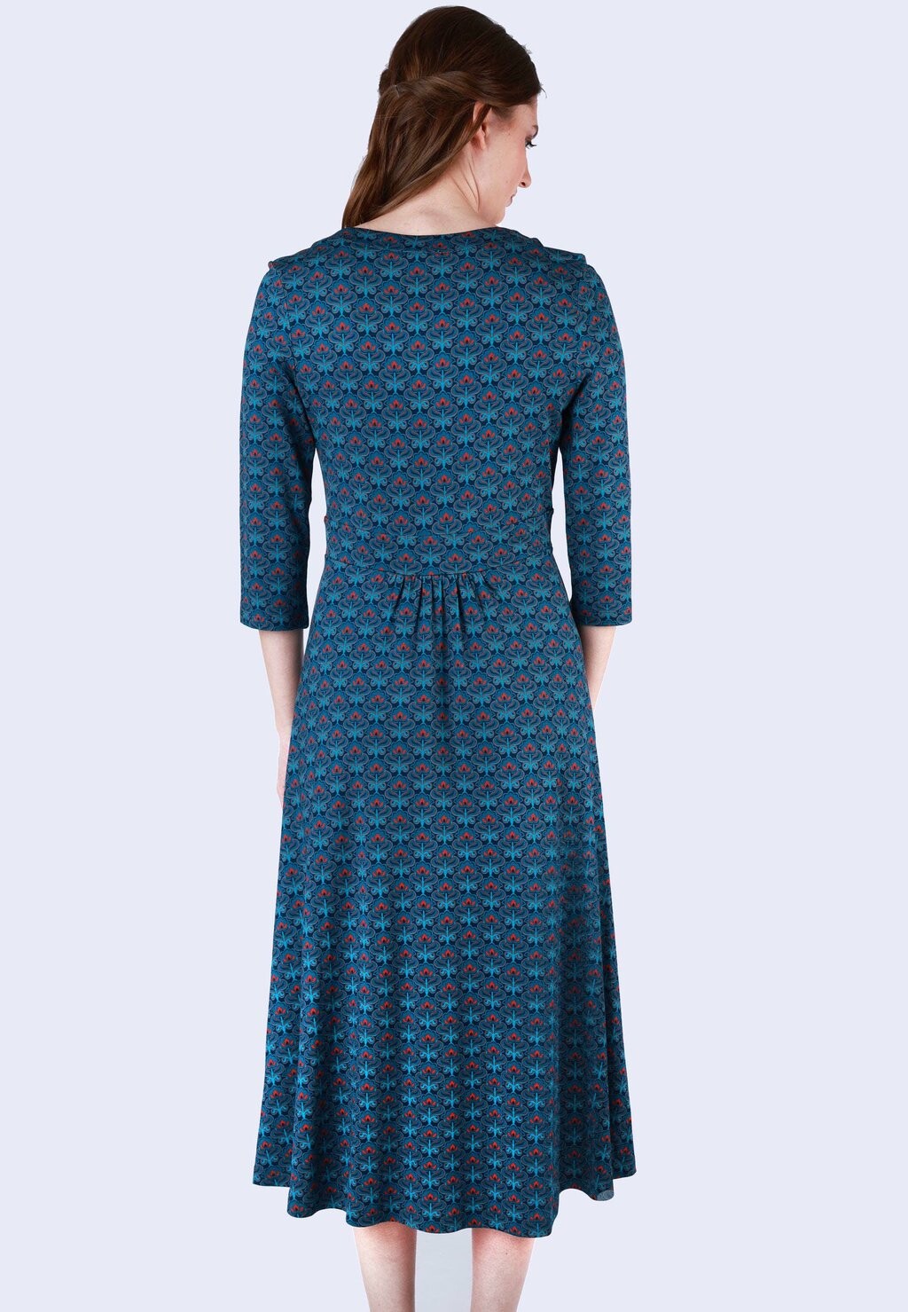 

Дневное платье LEID SYLVELIN RETRO FLOWER Lykka du Nord, темно-синий