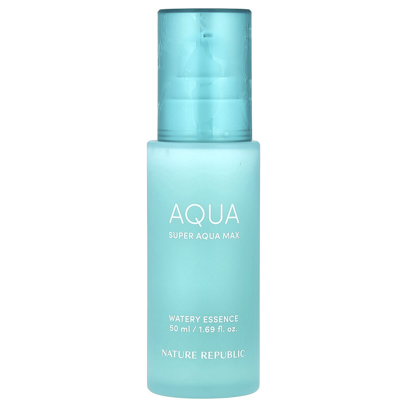 

Nature Republic, Super Aqua Max Watery Essence, 50 мл (1,69 жидк. Унции)
