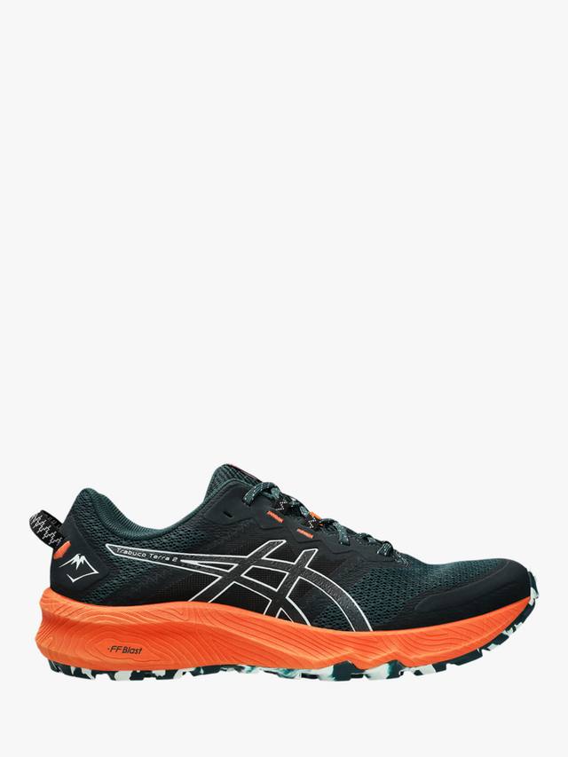 

Мужские кроссовки для бега trabuco terra 2 ASICS, цвет Green/Pure Aqua