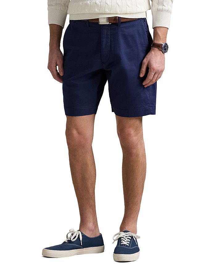 

9" Укороченные классические шорты для активного образа жизни Polo Ralph Lauren, синий