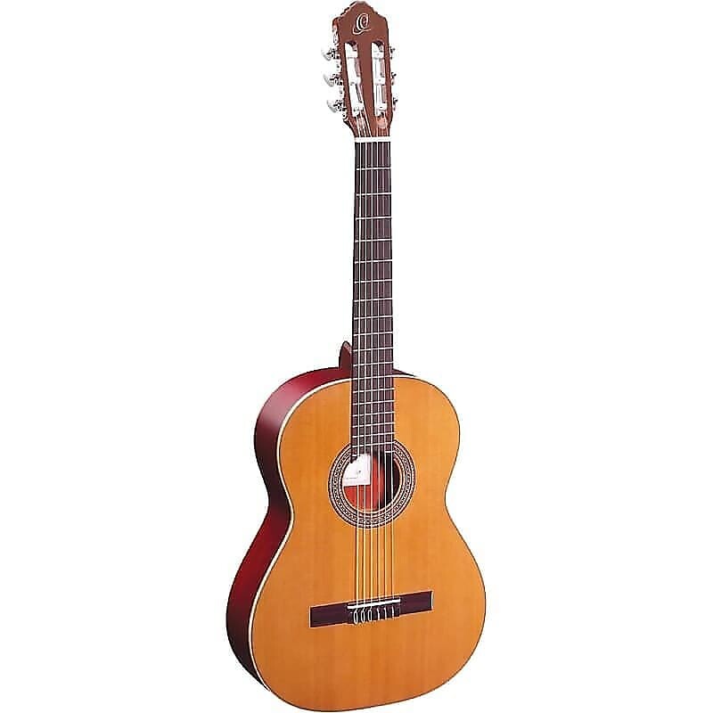 

Акустическая гитара Ortega Guitars R200 Traditional Series Nylon String Acoustic Guitar w/ Gig Bag & Video Link