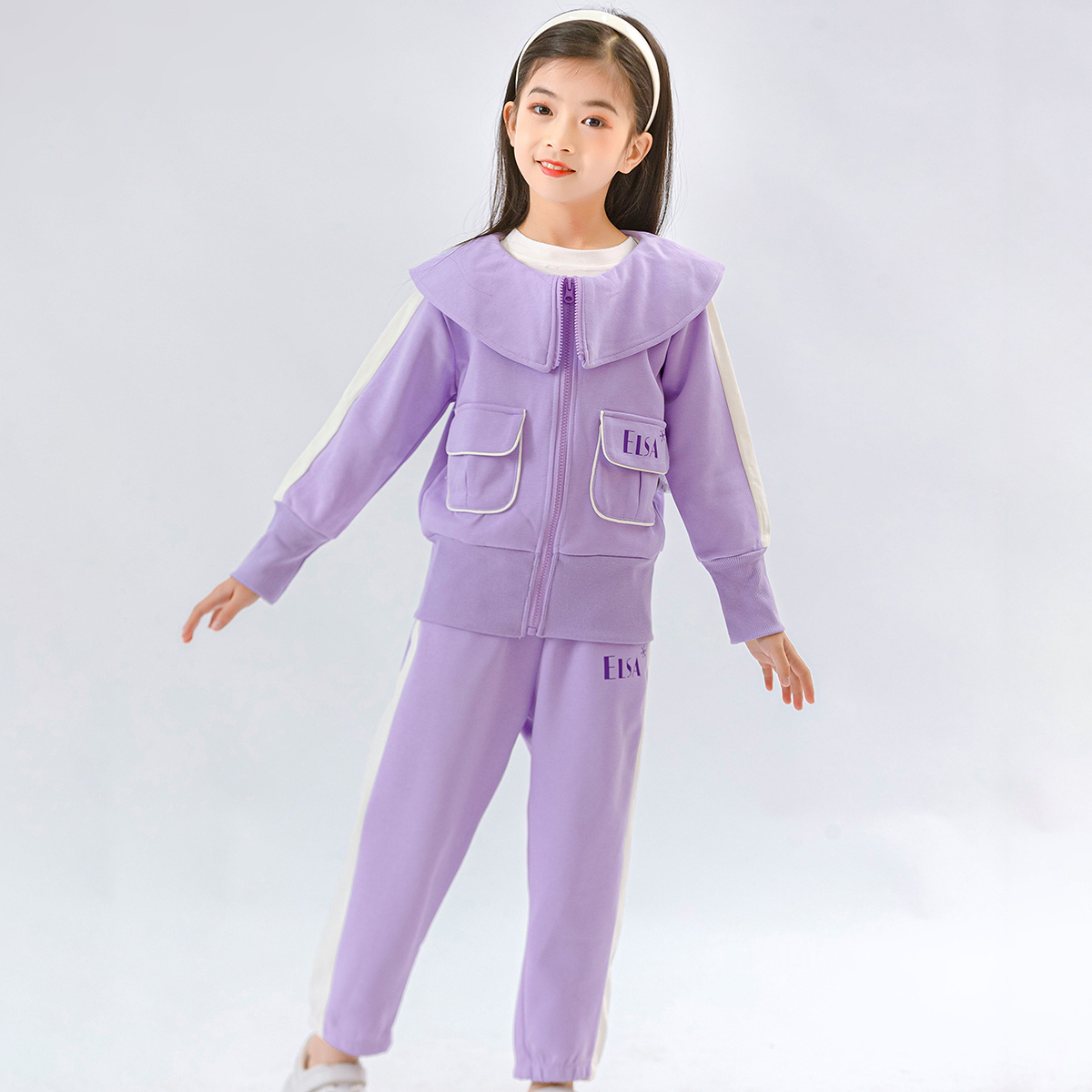 Disney Повседневная спортивная одежда Purple для детей 3-7 лет — фото 3