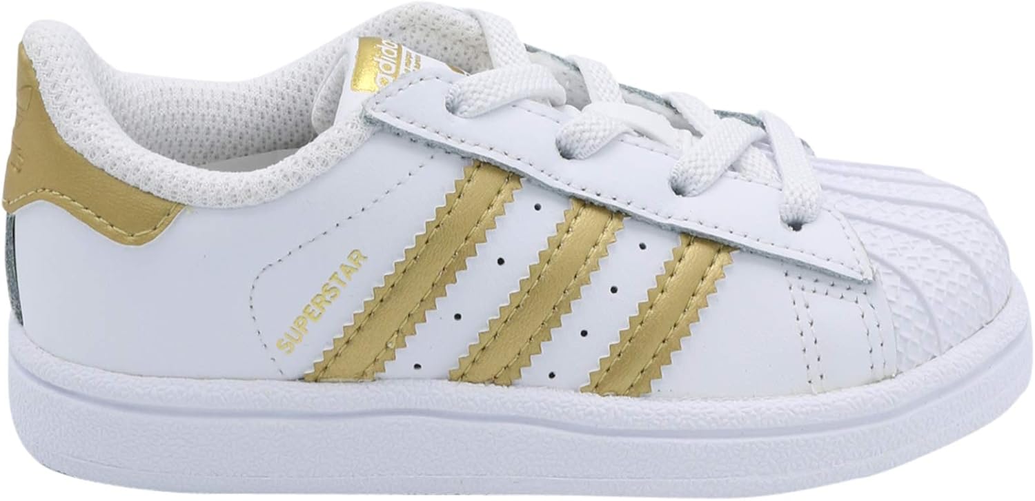 

Кроссовки adidas Unisex-Child Superstar Legacy, белый/синий/золотой