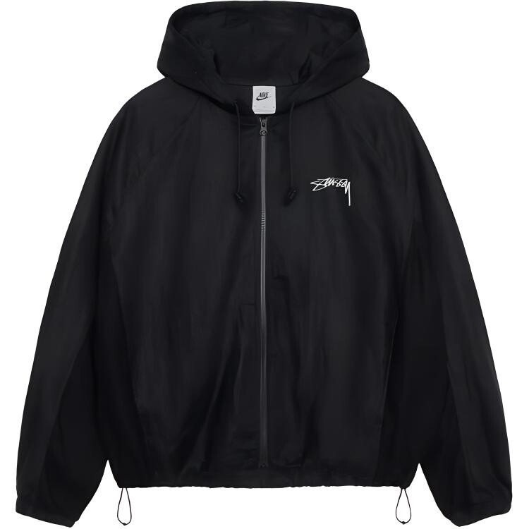 

Stussy X Linen Shell Jacket Азиатские размеры Nike, черный