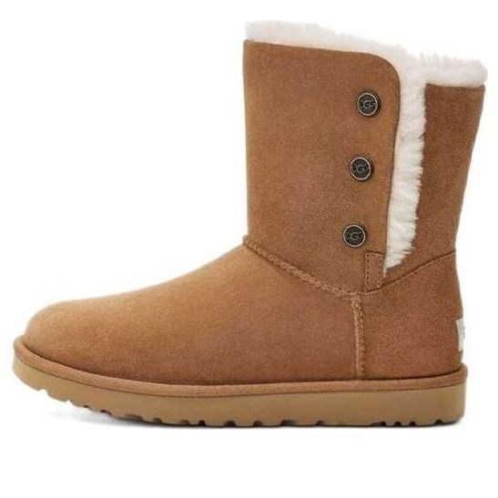 Ботинки зимние UGG WMNS Bailey Snaps, коричневый