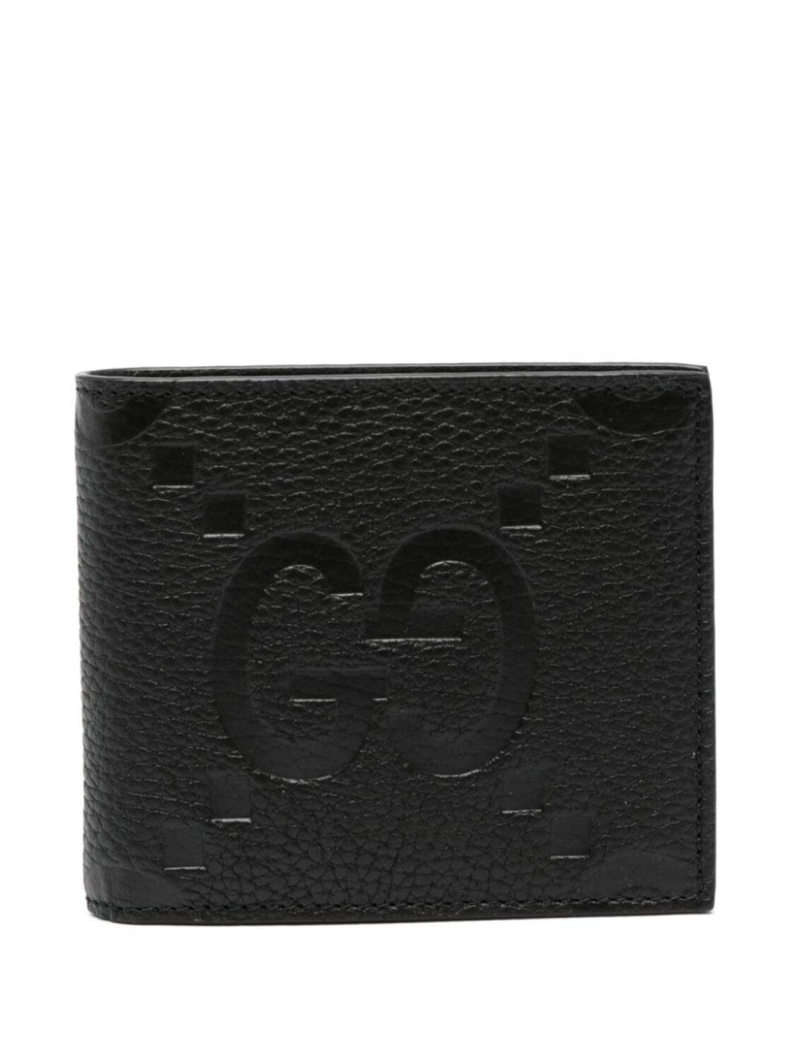 

Gucci кошелек с узором Jumbo GG, черный