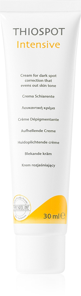 

Интенсивный осветляющий крем Thiospot для кожи, страдающей от гиперпигментации Synchroline, 30 мл