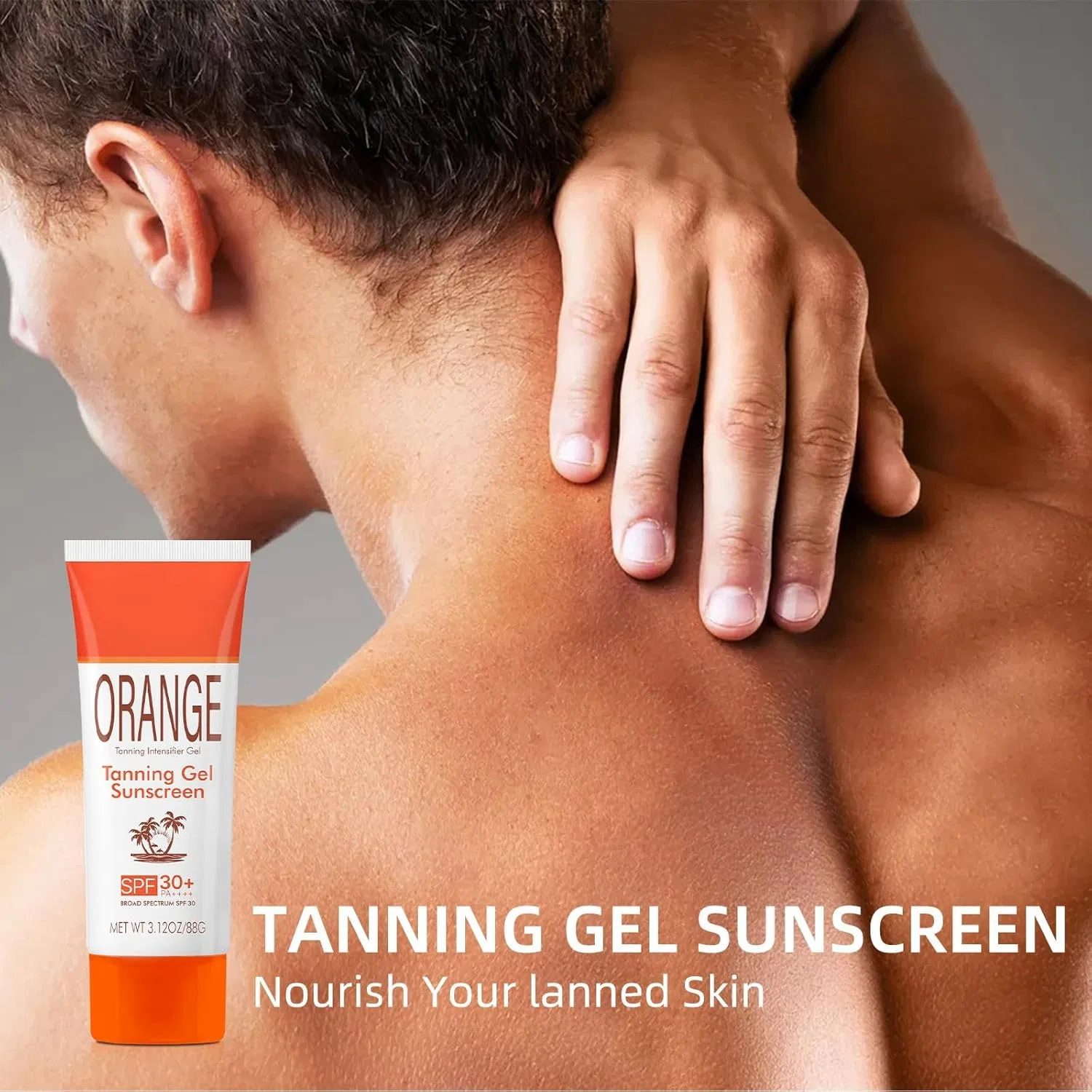 Гель для загара с SPF 30 и экстрактом апельсина, 88 мл (3 шт.) Generisch, 3Pc — фото 2