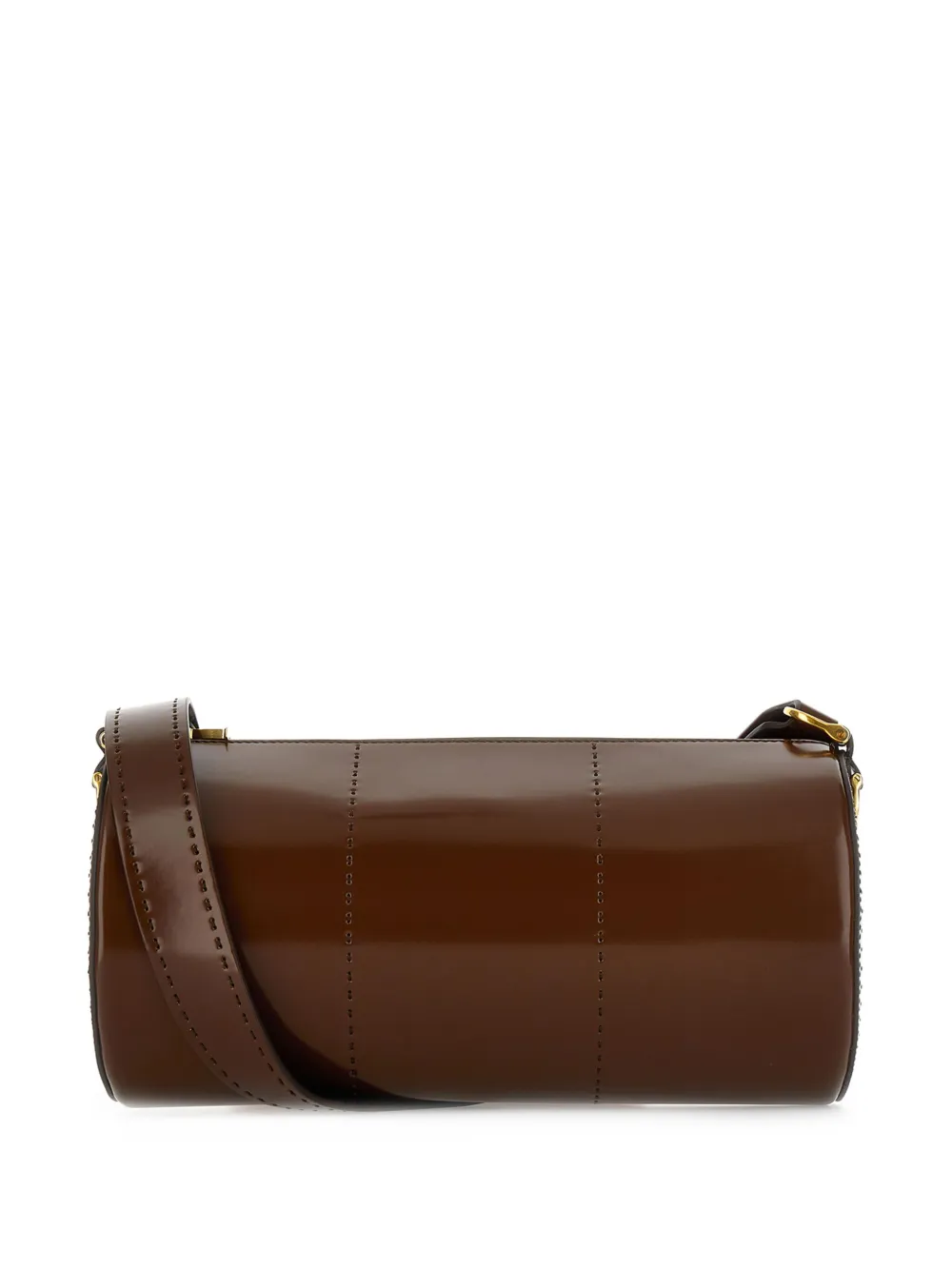 

Сумка через плечо Brushed Roll среднего размера MAX MARA, коричневый