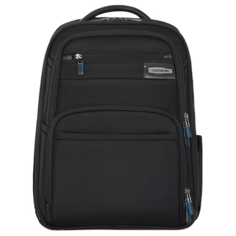 

Samsonite Черный рюкзак мужской средний тканевый