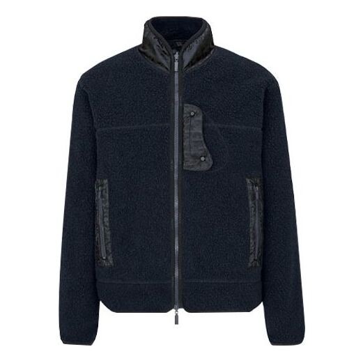 

Куртка ss21 logo print casual hooded sweatshirt for men blue Dior, синий