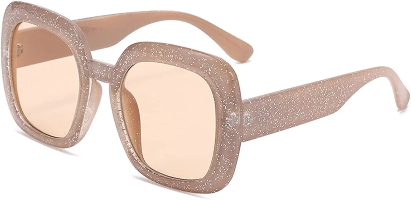 

Солнцезащитные очки для мужчин и женщин, предназначенные для активного отдыха и вождения. Квадратные солнцезащитные очки для мужчин и женщин Generic, Brown