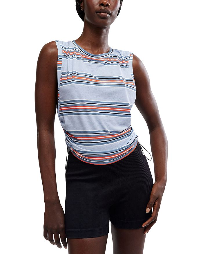 

Free Sport Mode Muscle Tee Free People, синий