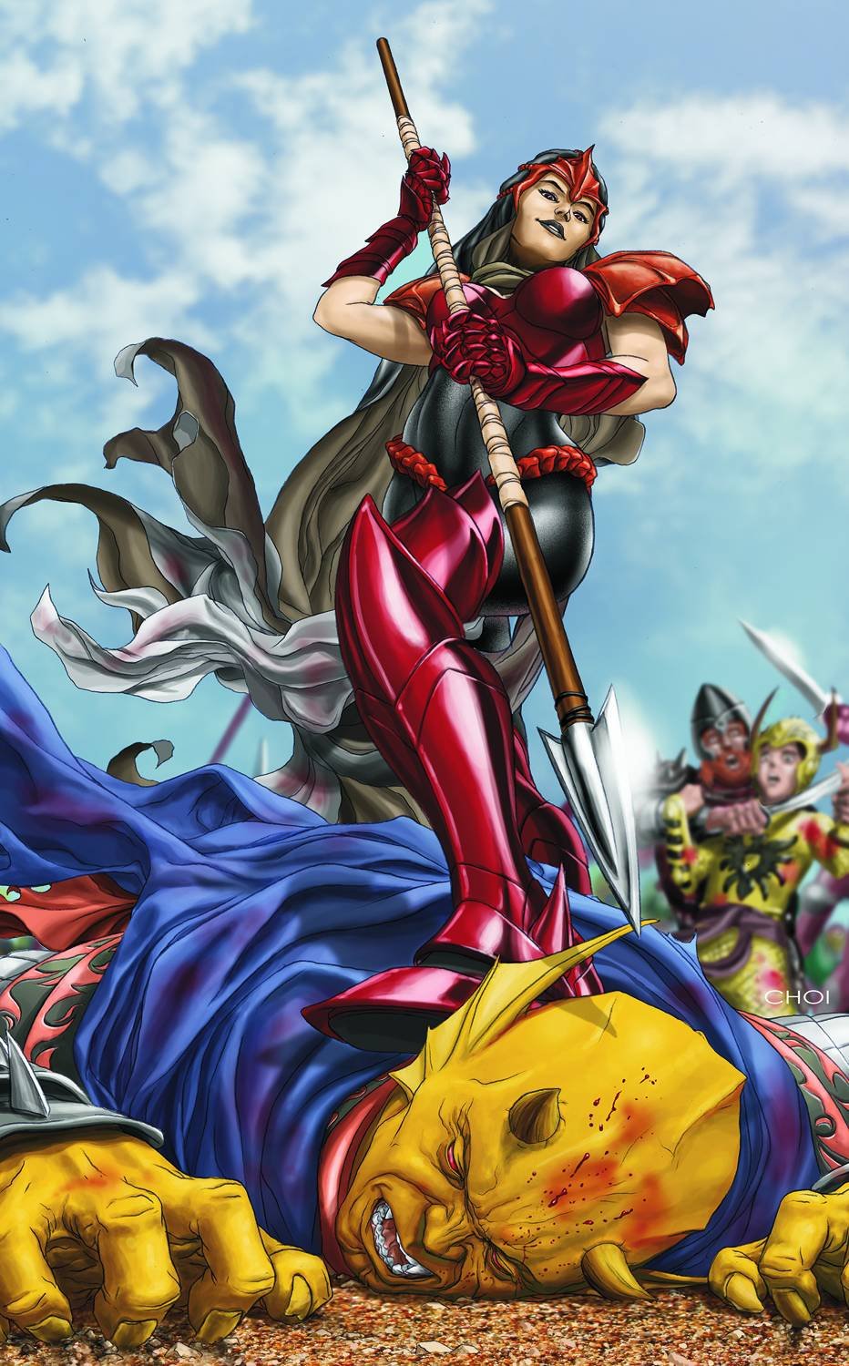 

Demon Knights #7 "This Is It! The Walls Have Fallen, the Battle Is Joined, and the Only Possible Outcome Is Death" (DC COMICS)