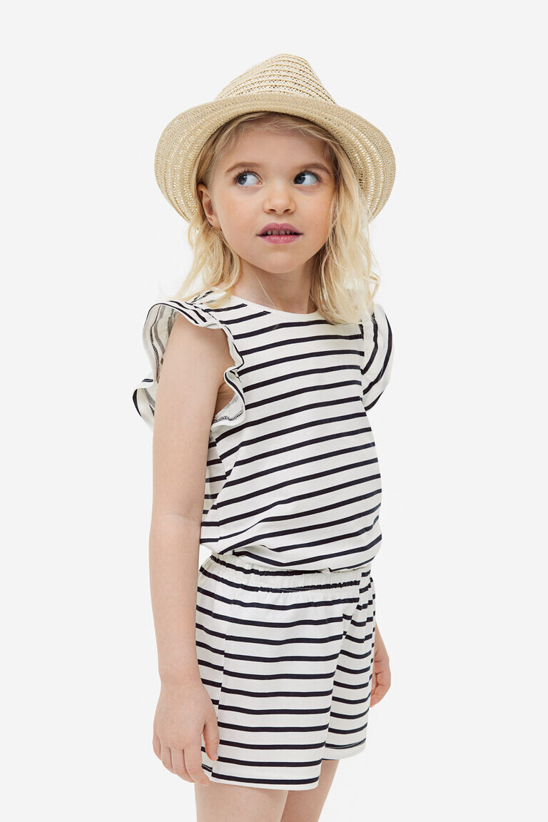

3 пары хлопковых шорт H&M, синий