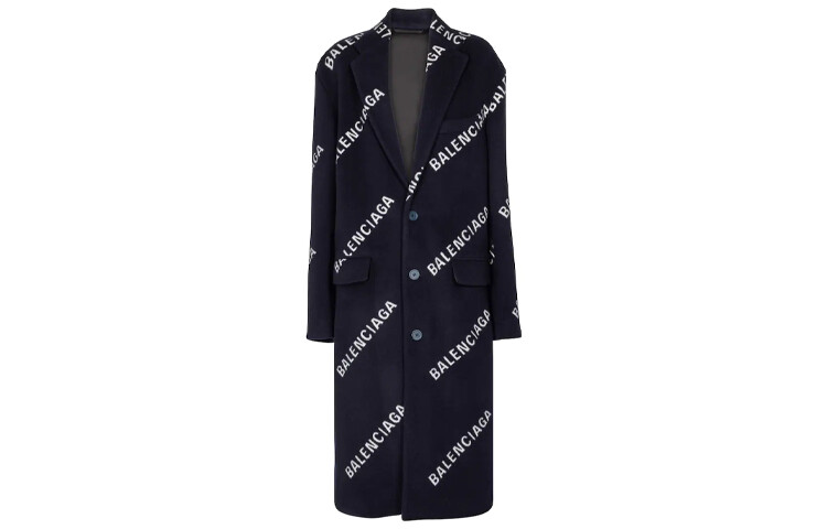 

Куртка женская Balenciaga All Over Logo, черный