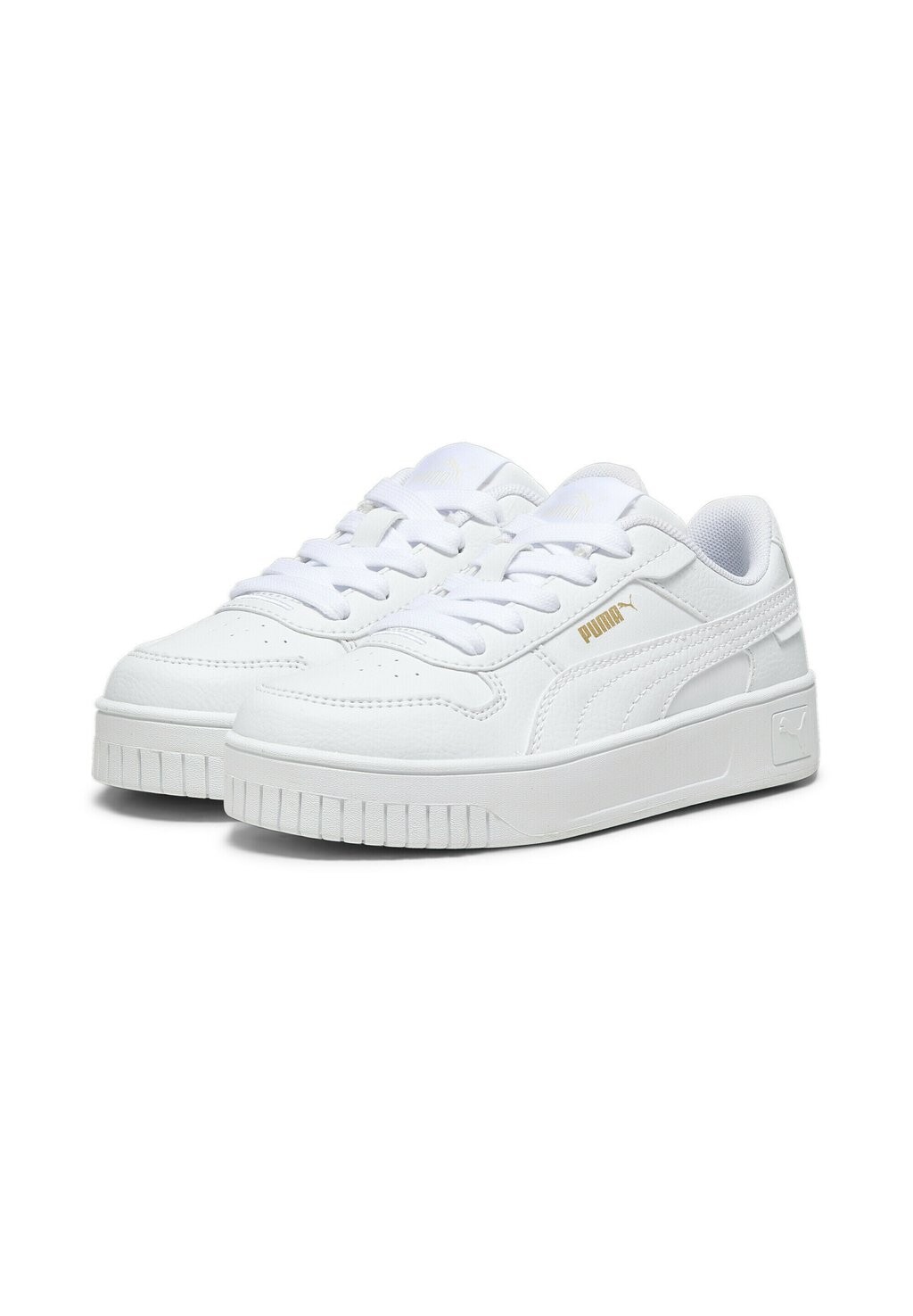 Кроссовки низкие CARINA STREET PS Puma, цвет white white gold — фото 2
