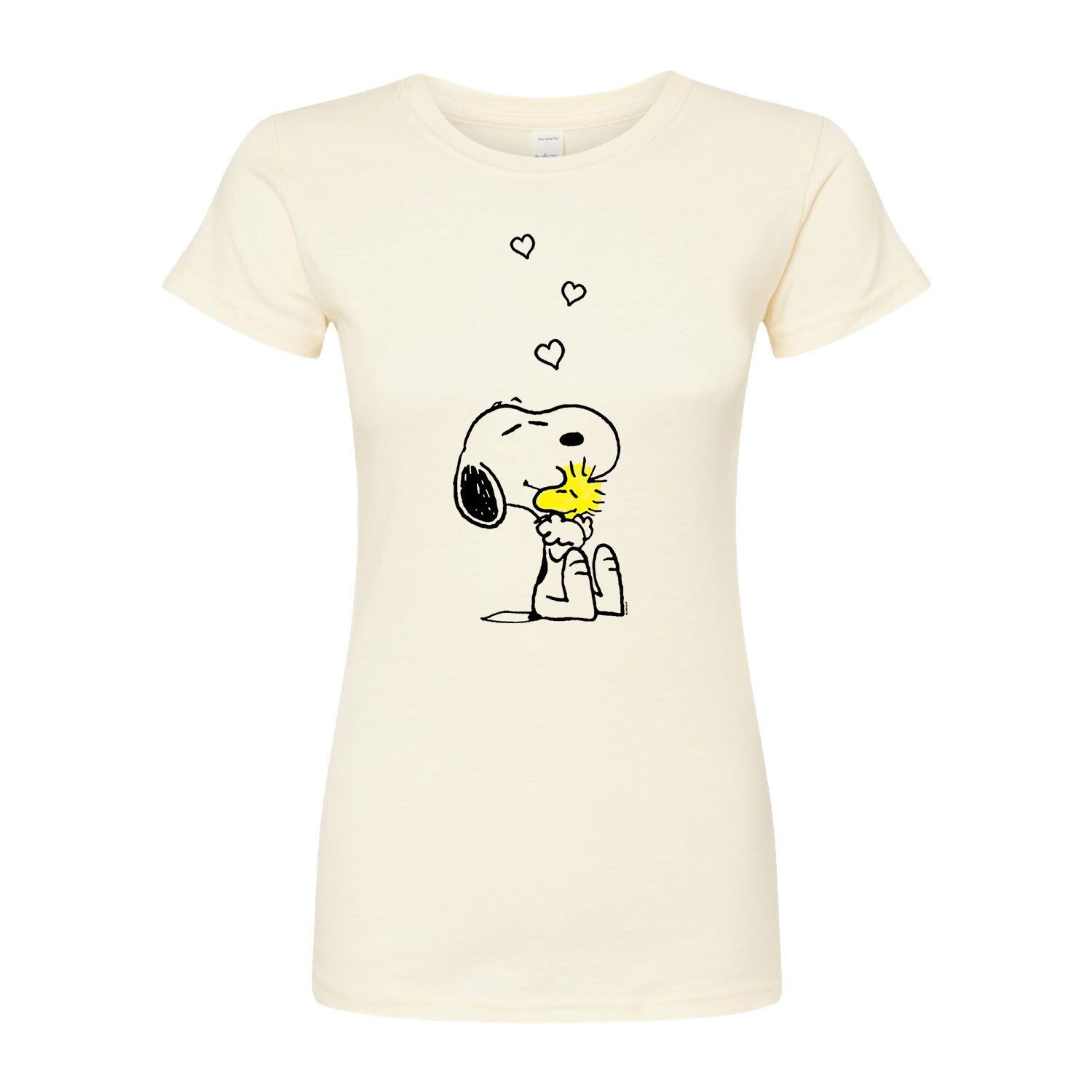 

Облегающая футболка Peanuts Hugs And Love для юниоров Licensed Character