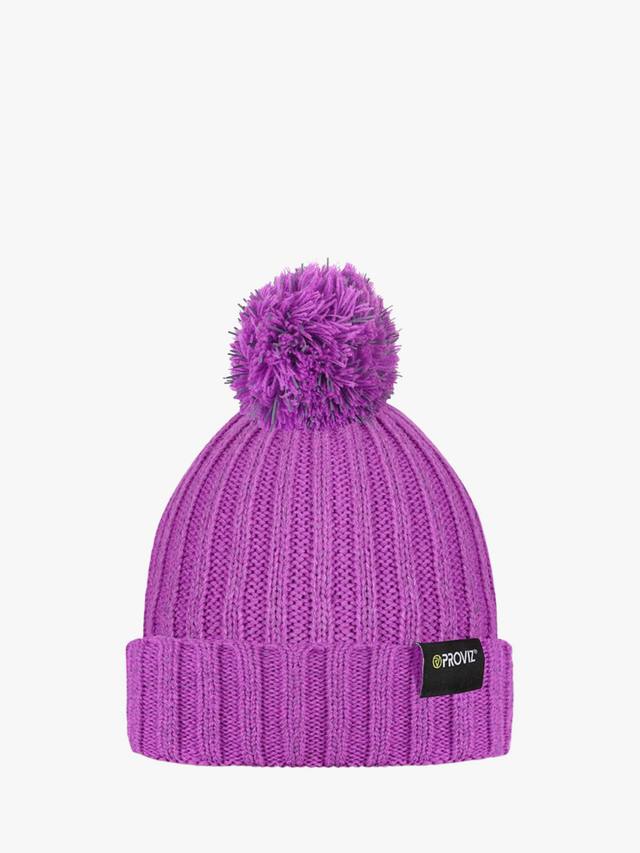 

Reflect360 помпонная флисовая шапка-бини Proviz, Purple