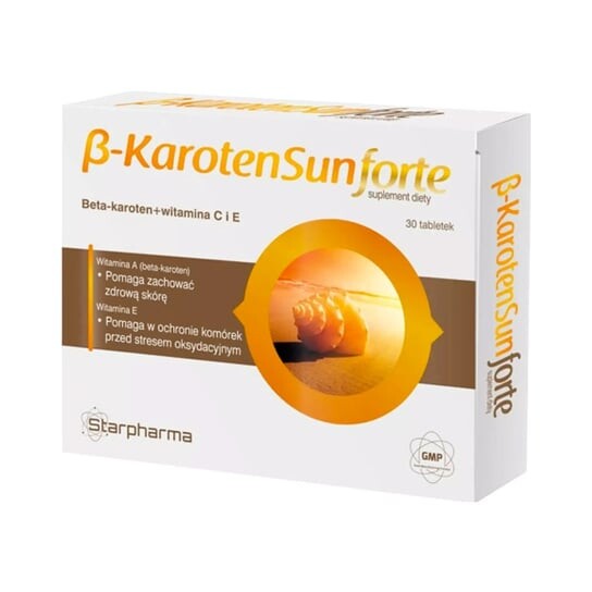 

Starpharma, Бета-каротин Сан Форте 30 таблеток