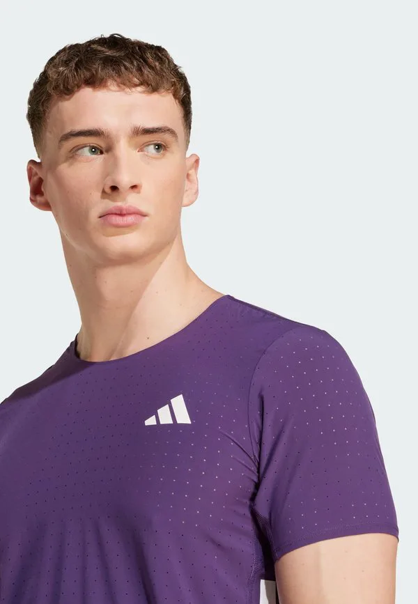 Спортивная футболка adizero Adidas Performance, Aurora Plum — фото 3