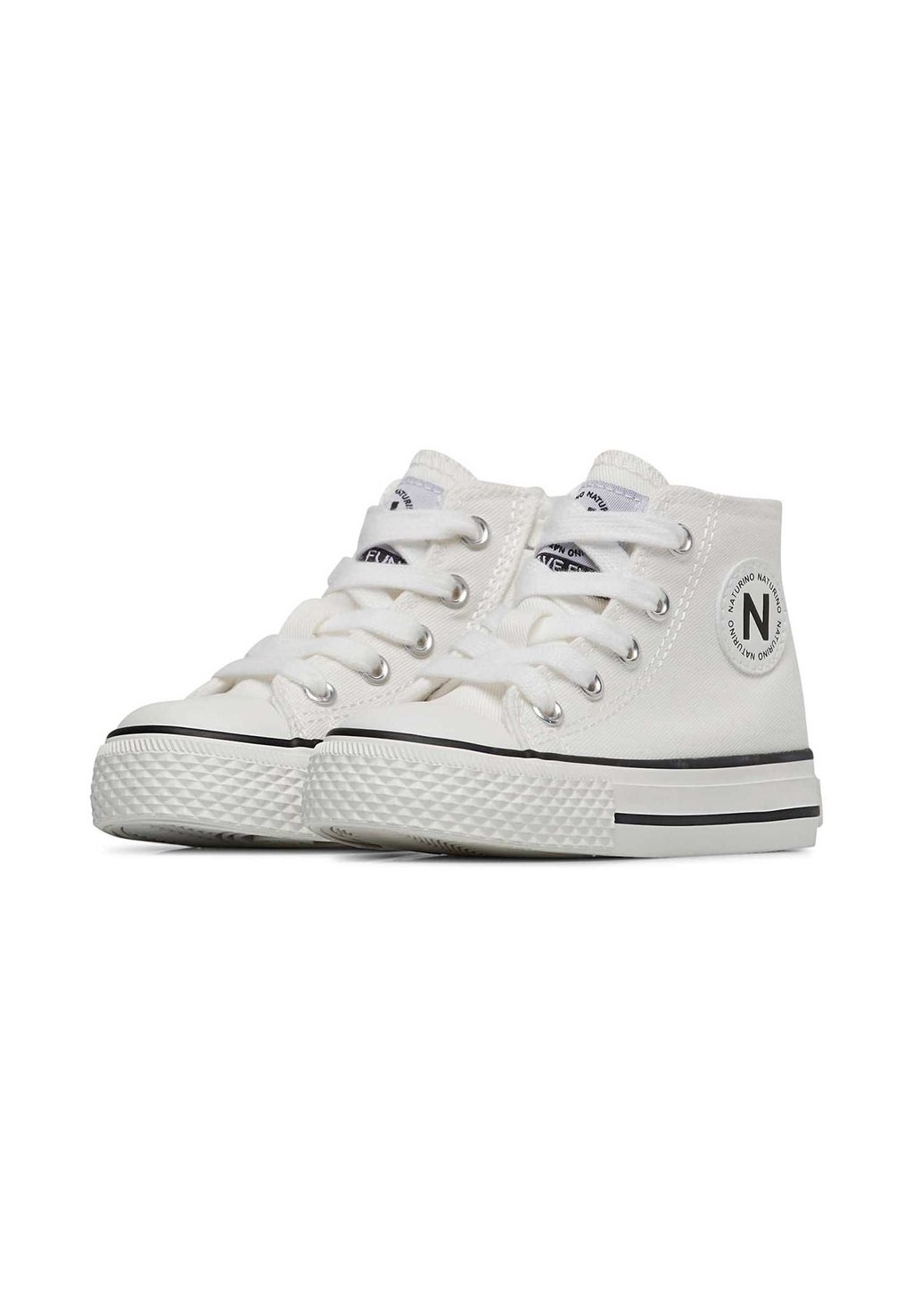 Высокие кроссовки YLFAS SNEAKERS - Baby shoes Naturino, белый — фото 2