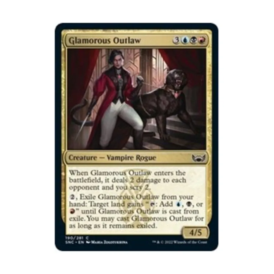 

CCG Гламурный преступник (клавиша C), MTG - Streets of New Capenna