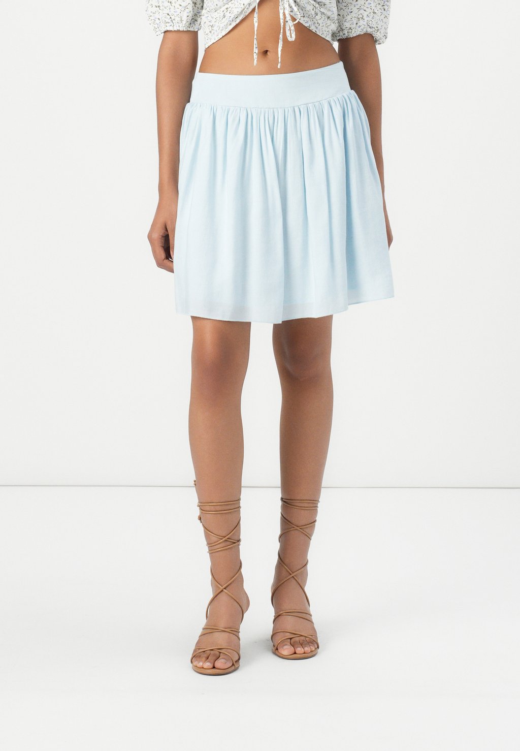 

Мини-юбка VMCLARA FRILL SKIRT - A-line skirt Vero Moda, кремовый