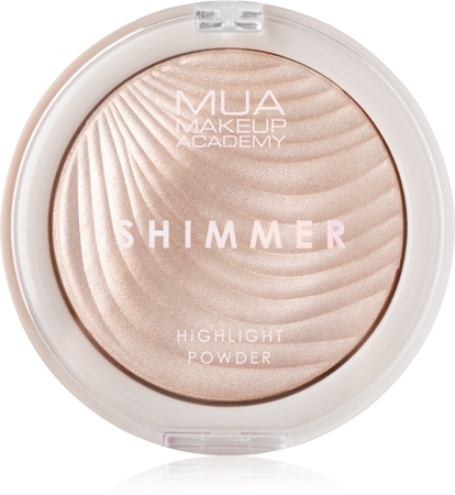 

Компактный порошок хайлайтер MUA Makeup Academy Shimmer, Oyster Silk 8 g
