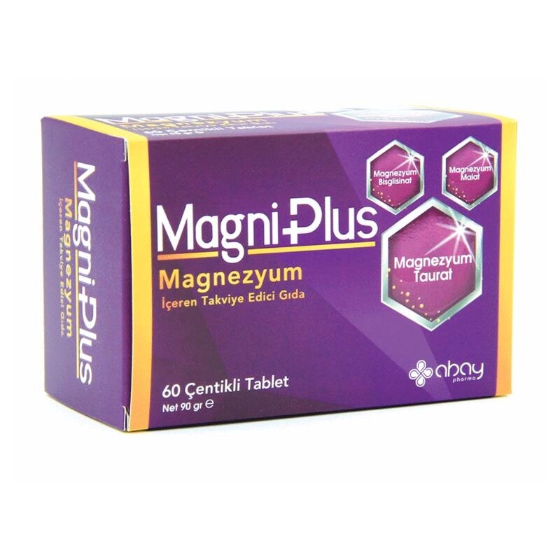 

MagniPlus Добавка с магнием 60 таблеток с надрезом MİRANİ SAĞLIK
