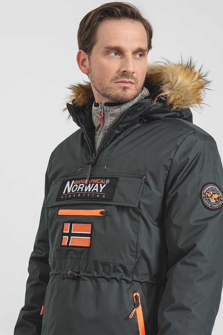 

Зимняя куртка Axpedition с капюшоном Geographical Norway, зеленый