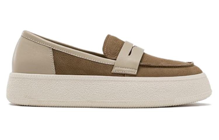Туфли женские повседневные Women's Casual Shoes Women's Khaki Aokang — фото 2