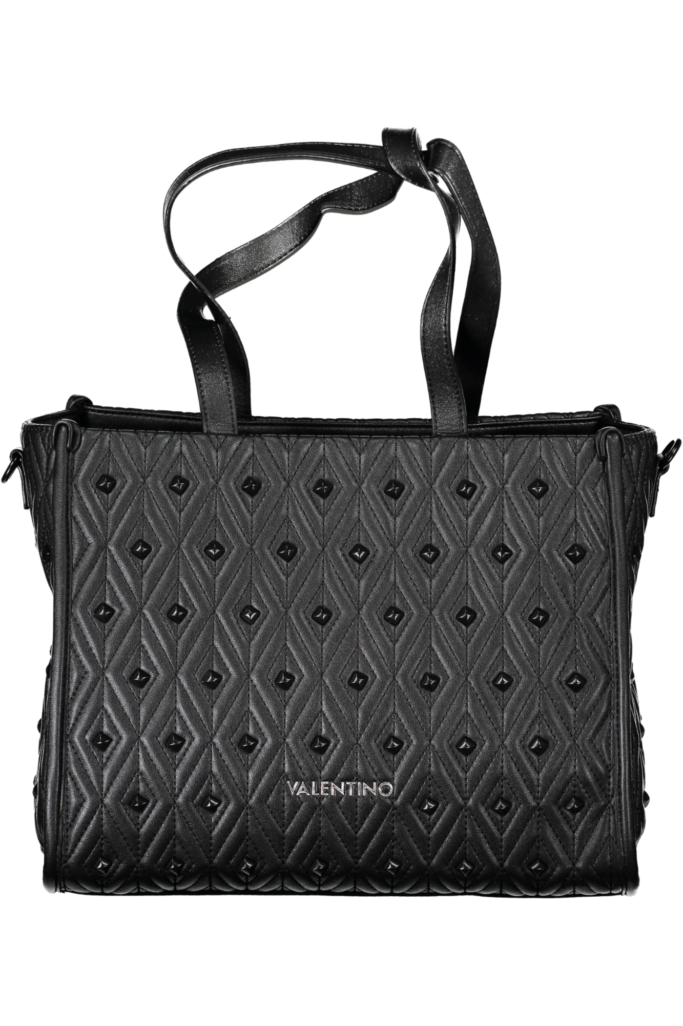 

Сумка женская Valentino с контрасными деталями, черный