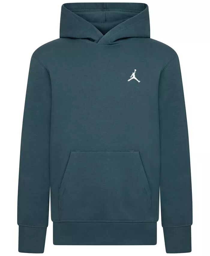 

Флисовый пуловер с капюшоном Big Boys Brooklyn Essentials Jordan, зеленый
