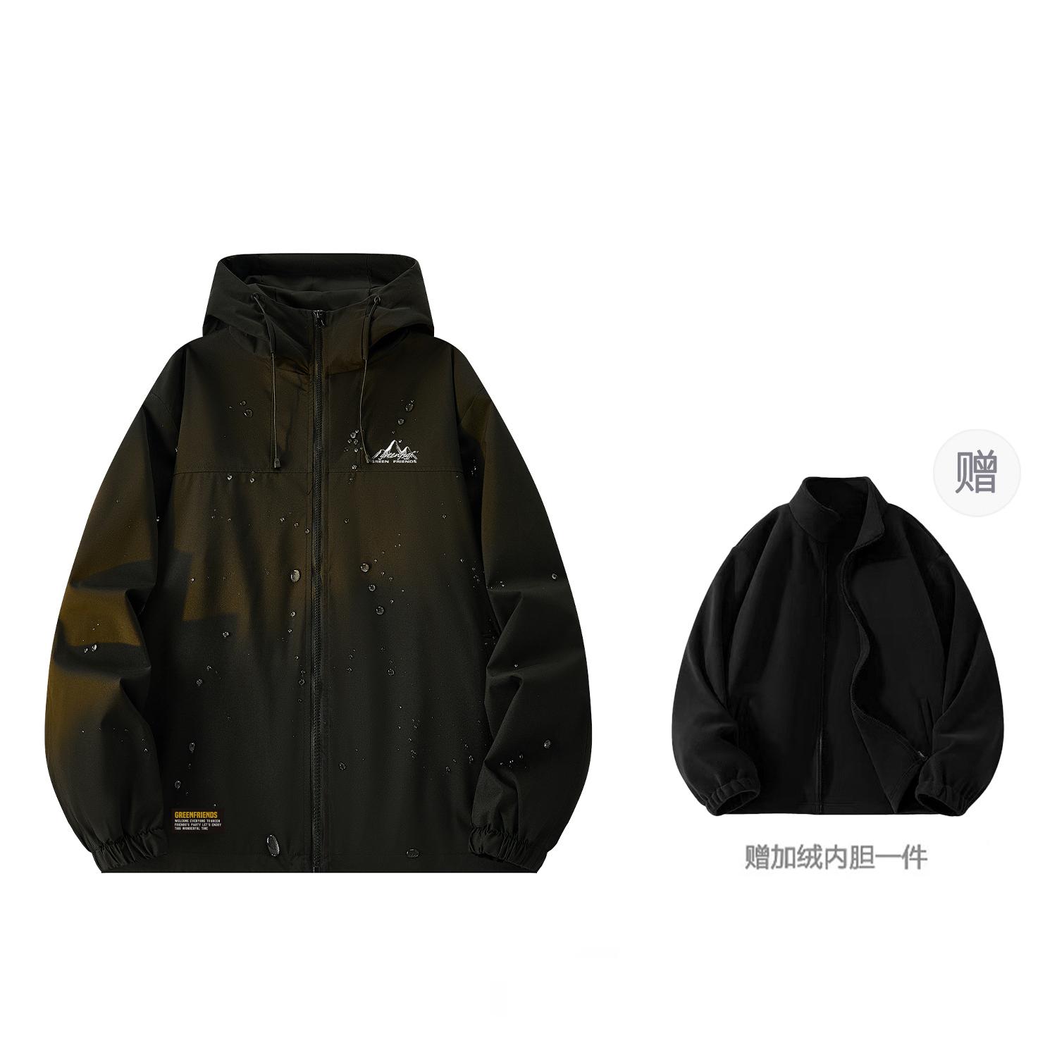 

GF Куртка Unisex, Black+Fleece-Lined Liner