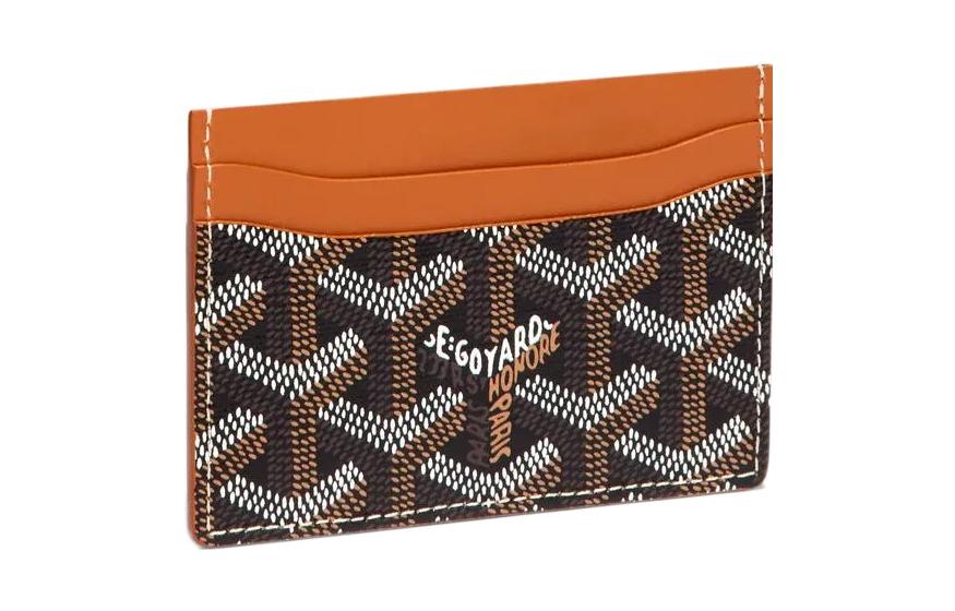 

GOYARD Кардхолдер Сен-Сюльпис красный, Tan