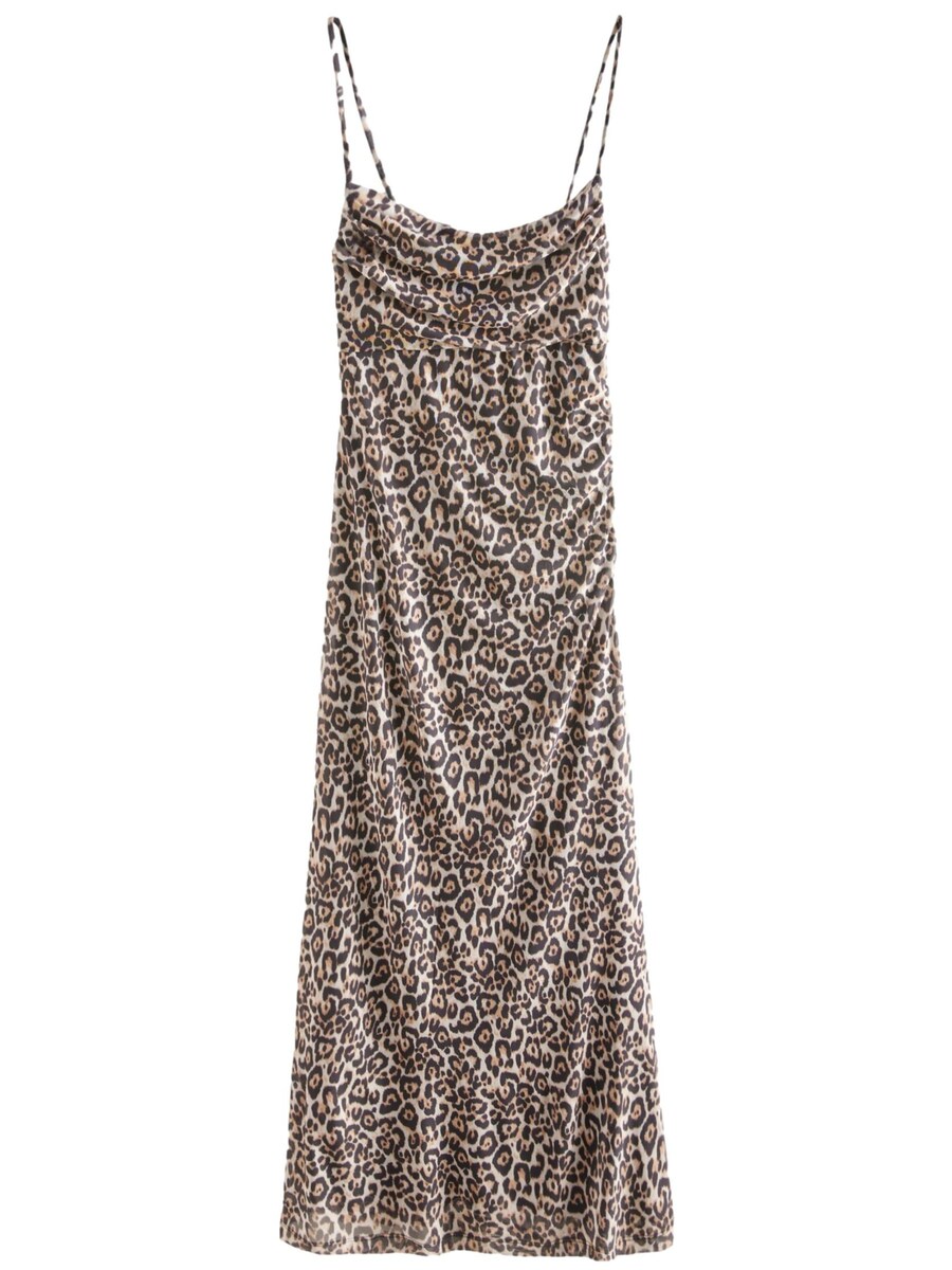

Платье макси Next Dress, коричневый