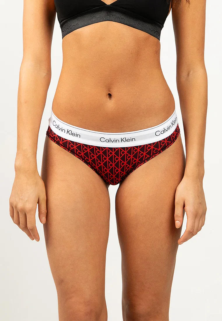Трусы бикини, хлопок и модал, Calvin Klein