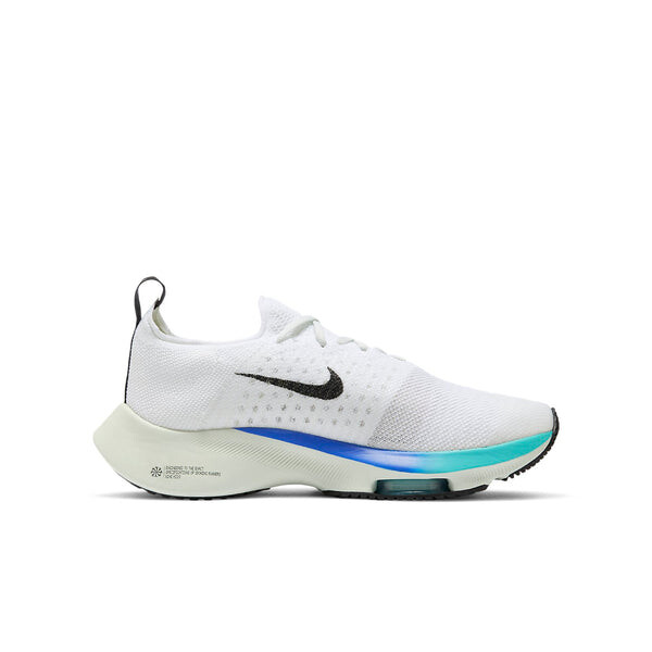 Кроссовки air zoom turbo flyknit Nike, белый — фото 2