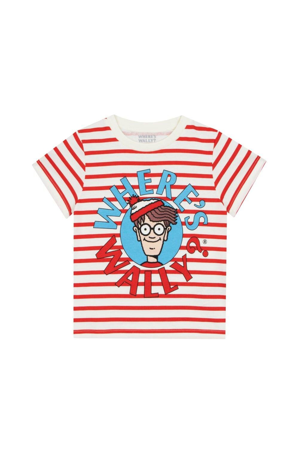 

Футболка «Где Уолли» Where's Wally, красный