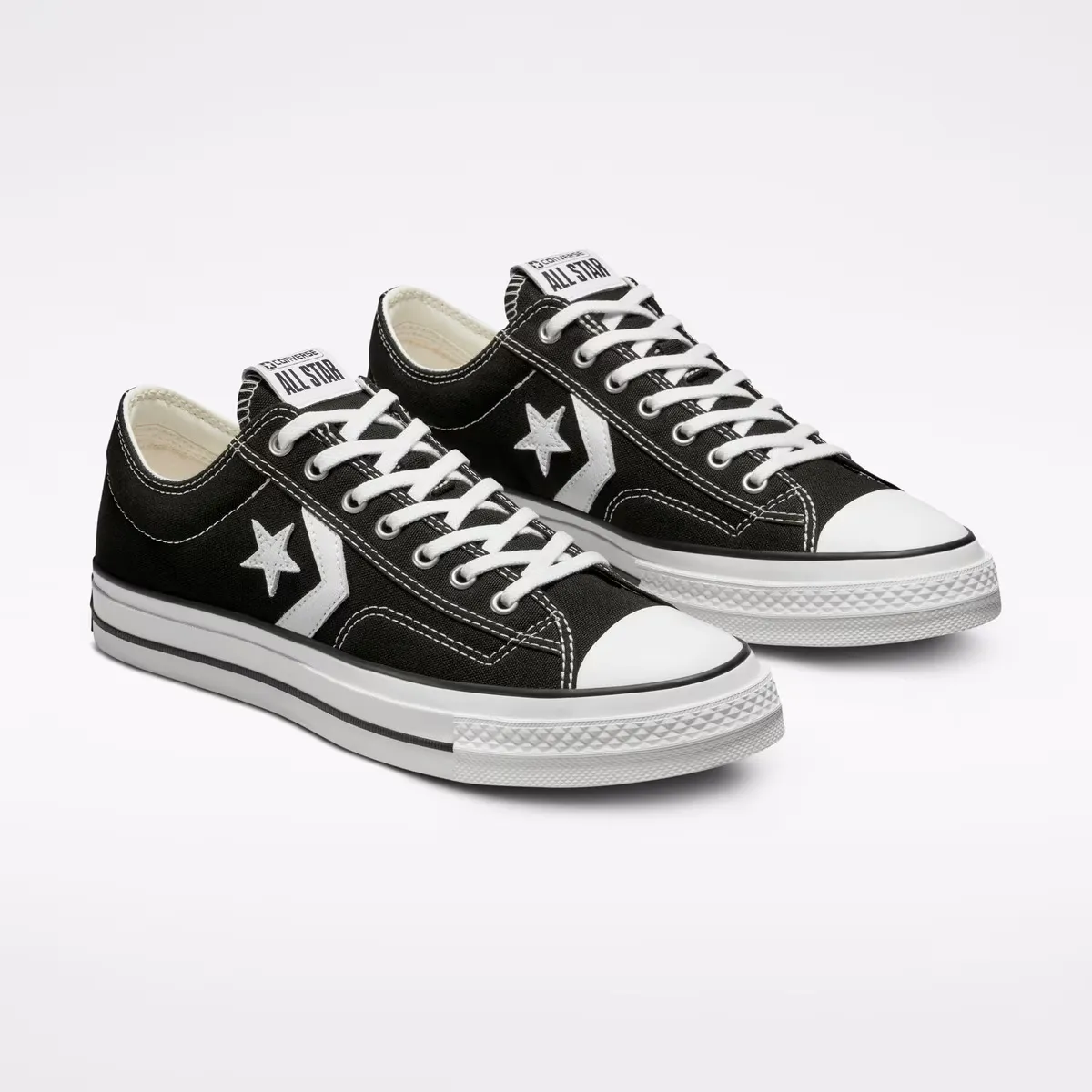 Повседневные кроссовки унисекс Star Player 76 низкие Premium Collection Canvas Converse, чёрный — фото 2