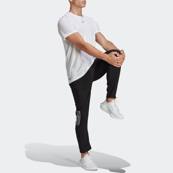 Штаны владеют бегом, тканые астро-штаны Adidas, черный — фото 4