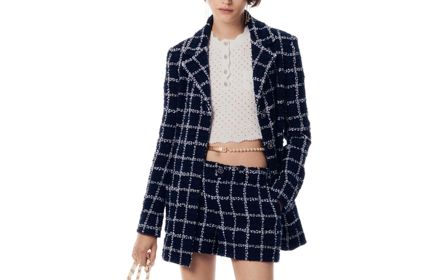 

Куртка женская Chanel, темно-синий